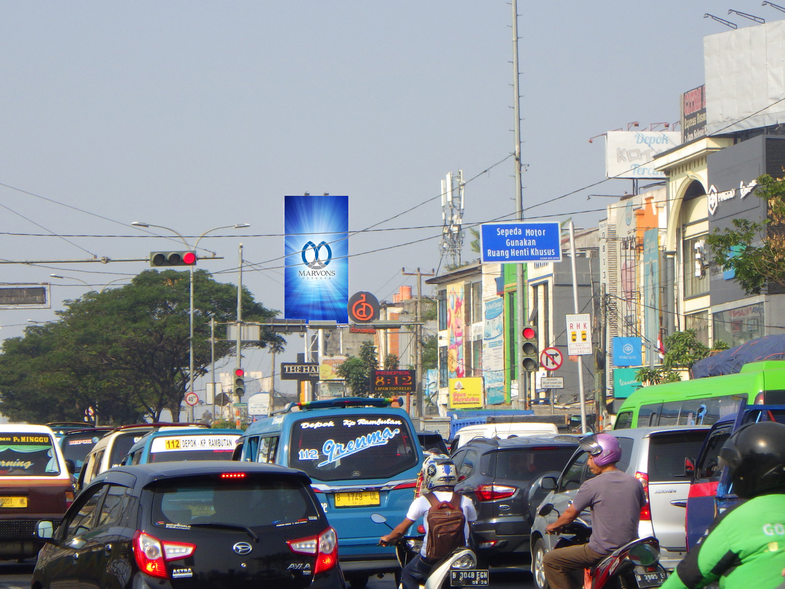 Margonda Depok (MV 046) - 5 m x 10 m x 2 mk Vertikal