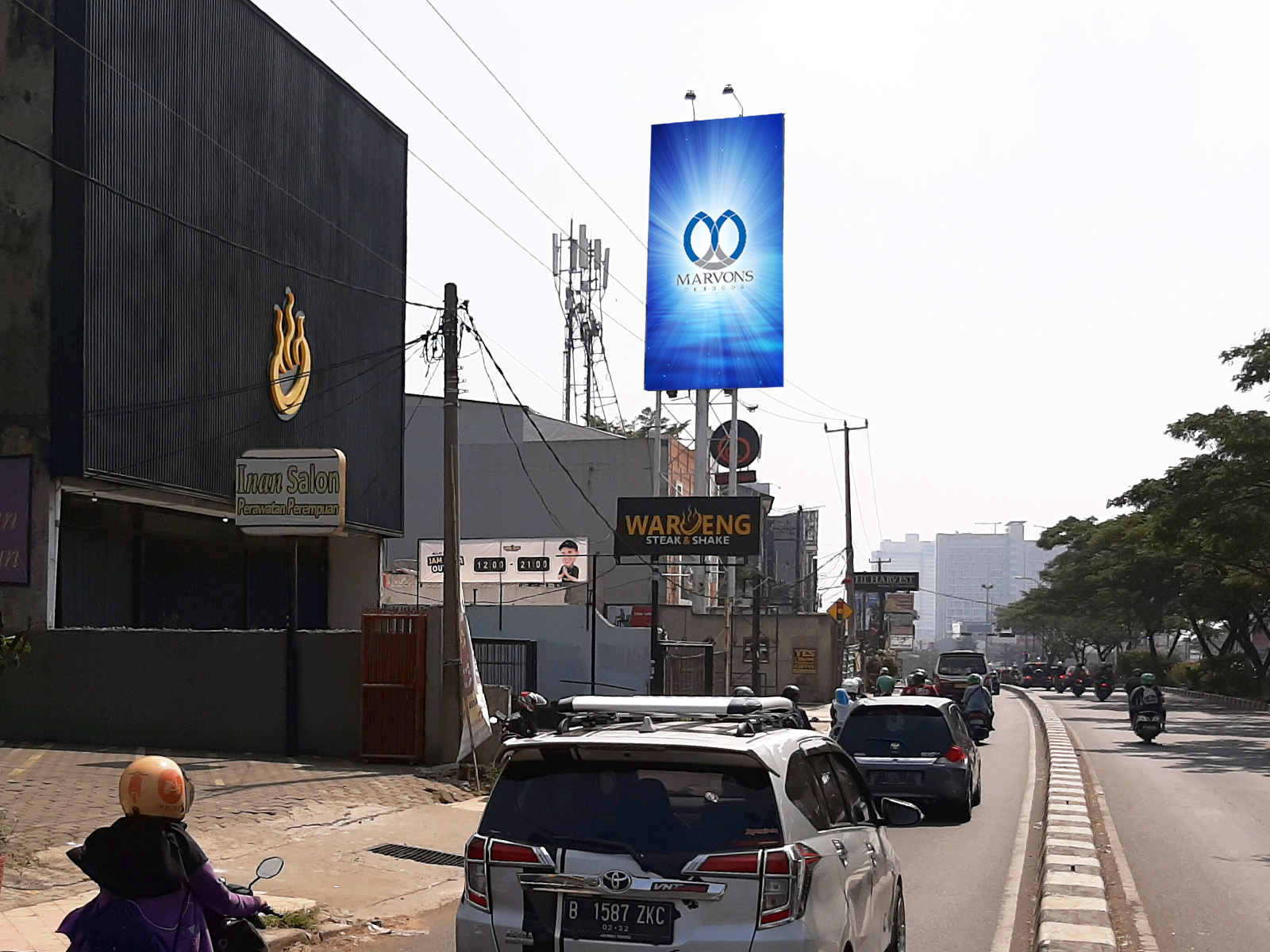 Margonda Depok (MV 045) - 5 m x 10 m x 2 mk Vertikal